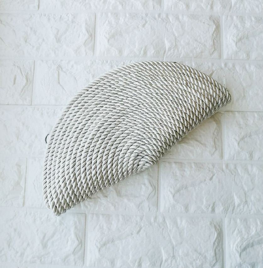 pletenaya-sumka-czvet-serebro-ruchnaya-rabota Плетеная сумка, цвет: серебро, ручная работа